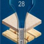 Bosch Expert Flachfräsbohrer 28 mm für Holz, mit Sechskantschaft für schnelles Bohren.