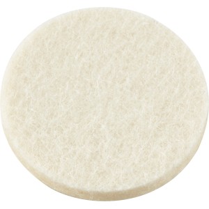 Selbstklebende Parkettgleiter Ø 35mm aus Wollfilz, 4 Stück, für Möbel und empfindliche Böden.