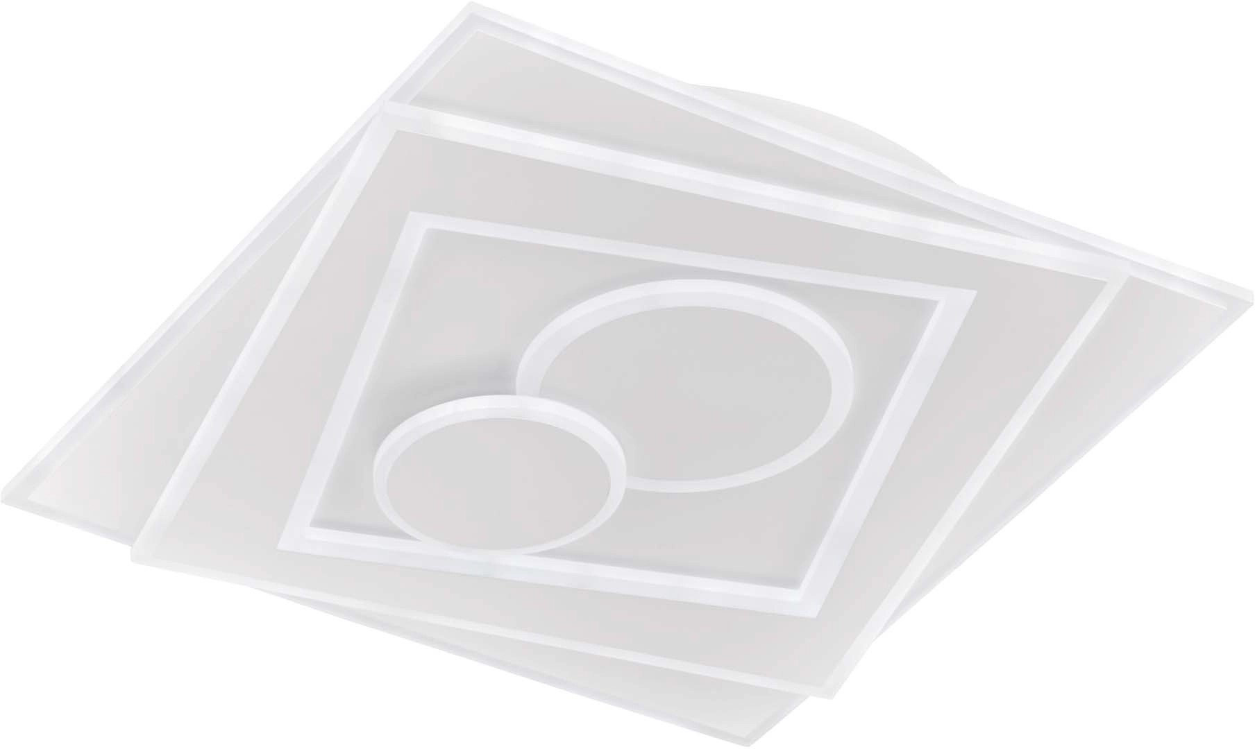Fischer & Honsel LED Deckenleuchte Ratio 6,4 cm x 50 cm Acrylglas Weiß