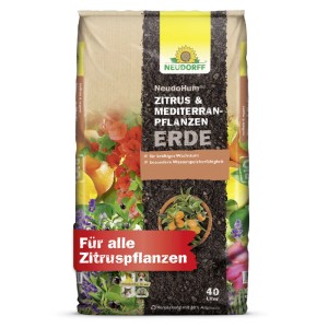Neudorff Erde für Zitrus & Mediterranpflanzen NeudoHum 40 l