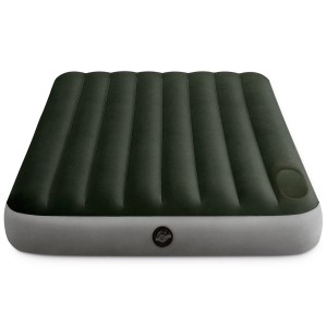 Intex Dura-Beam Luftmatratze, Full Size, dunkelgrün, ideal für Camping und als Gästebett.