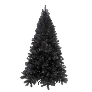 Schwarzer Triumph Tree Weihnachtsbaum Tuscan, 185 cm, künstlicher Tannenbaum für Weihnachten.