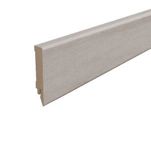 Egger Sockelleiste L598 Kubisch für Fußboden Chromix 8 cm Silber