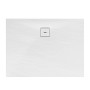 Rechteckige Schulte Duschwanne ExpressPlus, 100x75 cm, Alpinweiß mit Ablauf