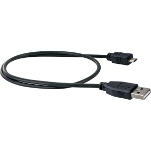 Schwaiger Micro USB Kabel: USB 2.0 A auf Micro B, zum Laden und Synchronisieren von Geräten.