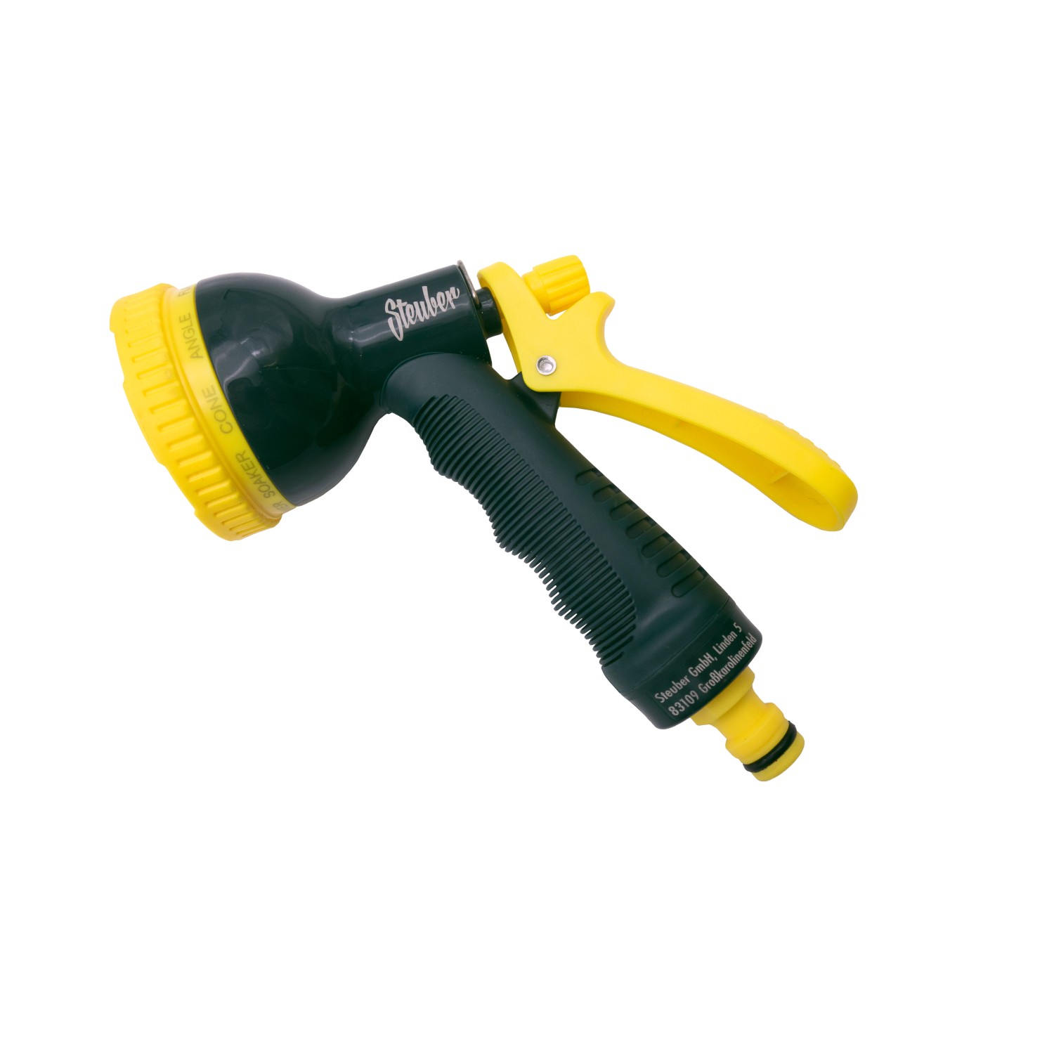 Flexibler Gartenschlauch 33m Grün inkl. Brause und Anschluss Stück_5