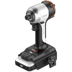 Litheli Akku-Schlagschrauber mit 2 Ah Akku, 18 V, ideal für Schraubarbeiten.