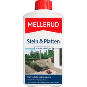 Mellerud Stein-Reiniger Intensiv 1 l Flasche für die Reinigung und Pflege von Steinböden und Platten.