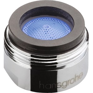 QuickClean Luftsprudler M24x1 für Küchenmischer, Chrom