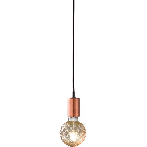 Trio Pendelleuchte Cord, Kupfer antik, mit dekorativem Leuchtmittel. Ideal für Wohnräume.