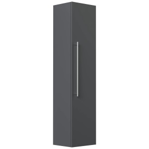 Posseik Hochschrank Levana Gr. XXL 150 Grafit für Bad, mit Griff