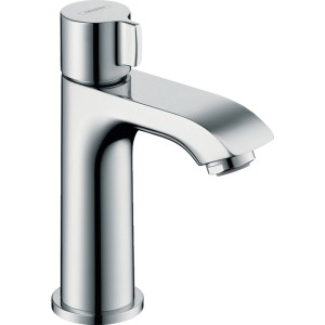 Hansgrohe Metris 100 Standventil, Chrom, für Kaltwasser ohne Ablaufgarnitur.