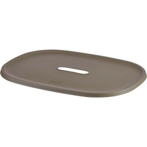 Curver Filo Recycling-Deckel, Größe M/L, Cappuccino, für Aufbewahrungsboxen.