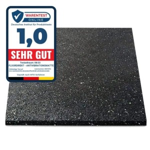 KARAT Antivibrationsmatte Schallschutzmatte nach Maß Stärke 1,97 cm 125 x 150 cm