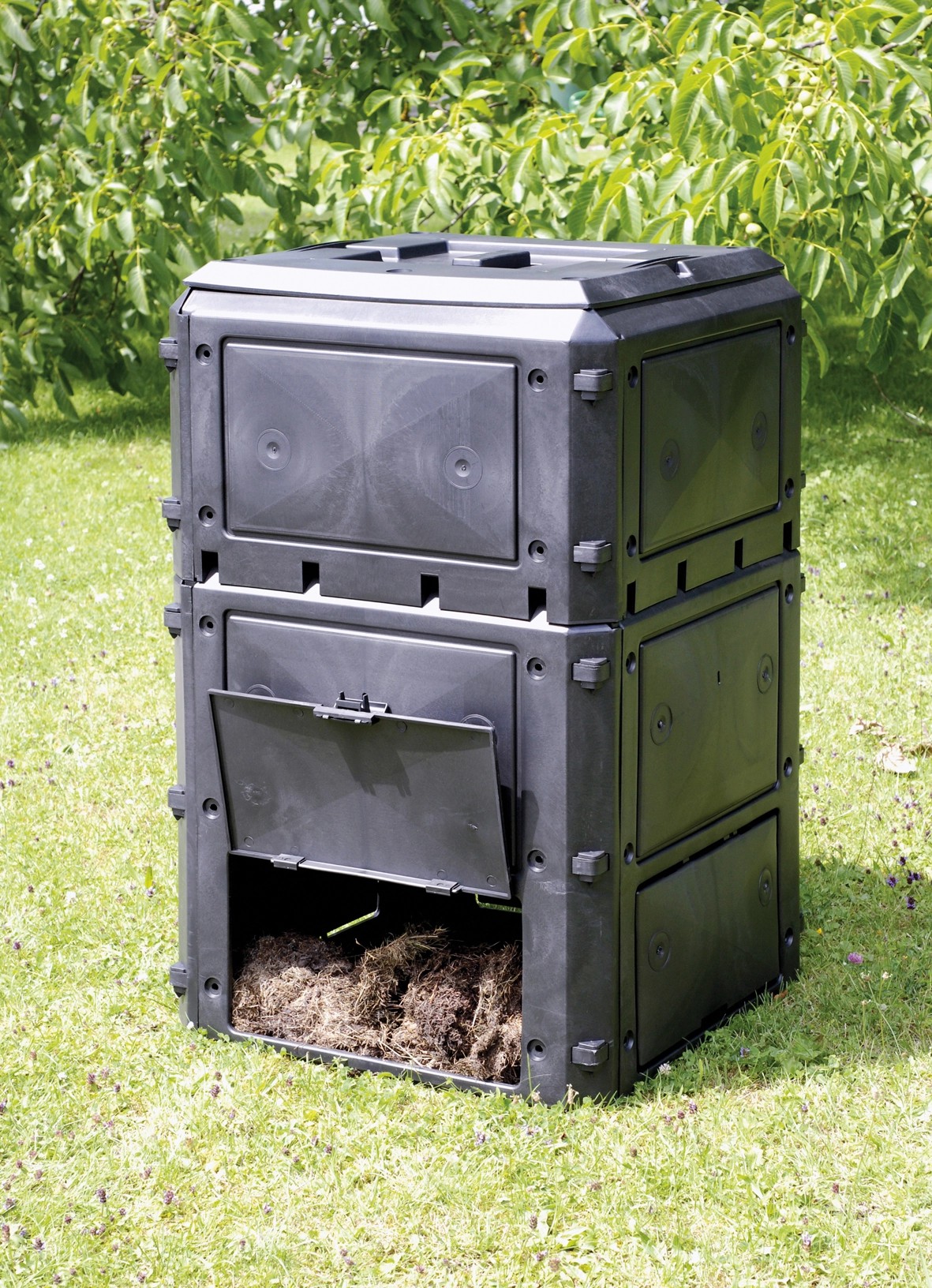 KHW Komposter BioQuick Basismodell Anthrazit 420 l kaufen bei OBI