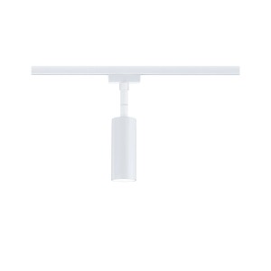 Paulmann URail LED-Spot Tubo, signalweiß, neutralweißes Licht, für Schienensysteme.