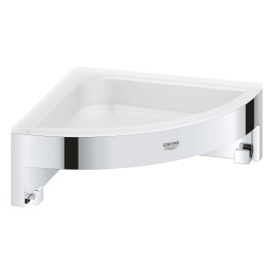 Grohe QuickFix Eck-Duschkorb Start Cube Chrom für die Dusche.