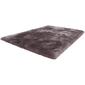 Silberner Kayoom Hochflorteppich Cosy 110, 160x230 cm, weicher Flor.