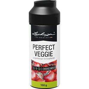 Lechuza Perfect Veggie Langzeitdünger, 150g, für Gemüse und essbare Pflanzen.