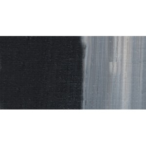 Lukas Studio Ölfarbe Elfenbeinschwarz, Farbauftrag auf Leinwand.