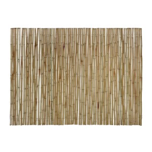 Floraworld Sichtschutz Bambusmatte Gala 90 cm x 300 cm Bambus Hell