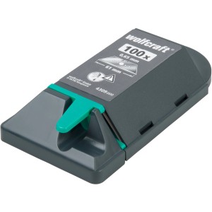 wolfcraft 100 Profi-Trapezklingen im Spender, 0,65x61mm, für Messer.