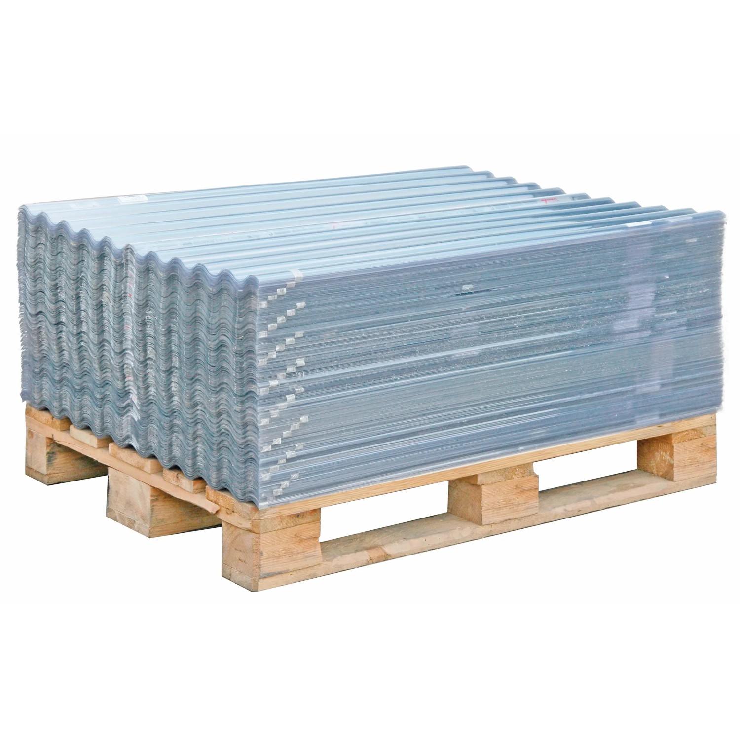 PVC Wellplatte PRISMA Sinus 76/18 klar 3500 mm x 900 mm x 2,5 mm 4262370563462 PVC Wellplatte PRISMA Sinus 76/18 klar 3500 mm x 900 mm x 2,5 mm 4262370563462