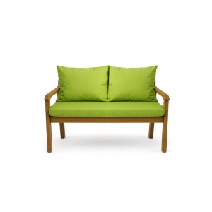 Setgarden Bankkissen-Set Lemon für 2-Sitzer Gartenbank, bestehend aus Sitz- und Rückenkissen.