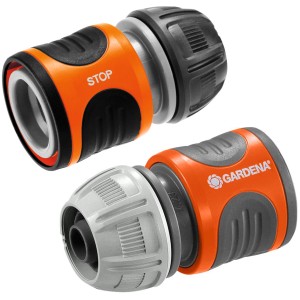 Gardena Schlauchverbinder-Satz Ø 13 mm - 15 mm (1/2" - 5/8")