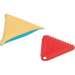 Eiskratzer mit Reinigungspad