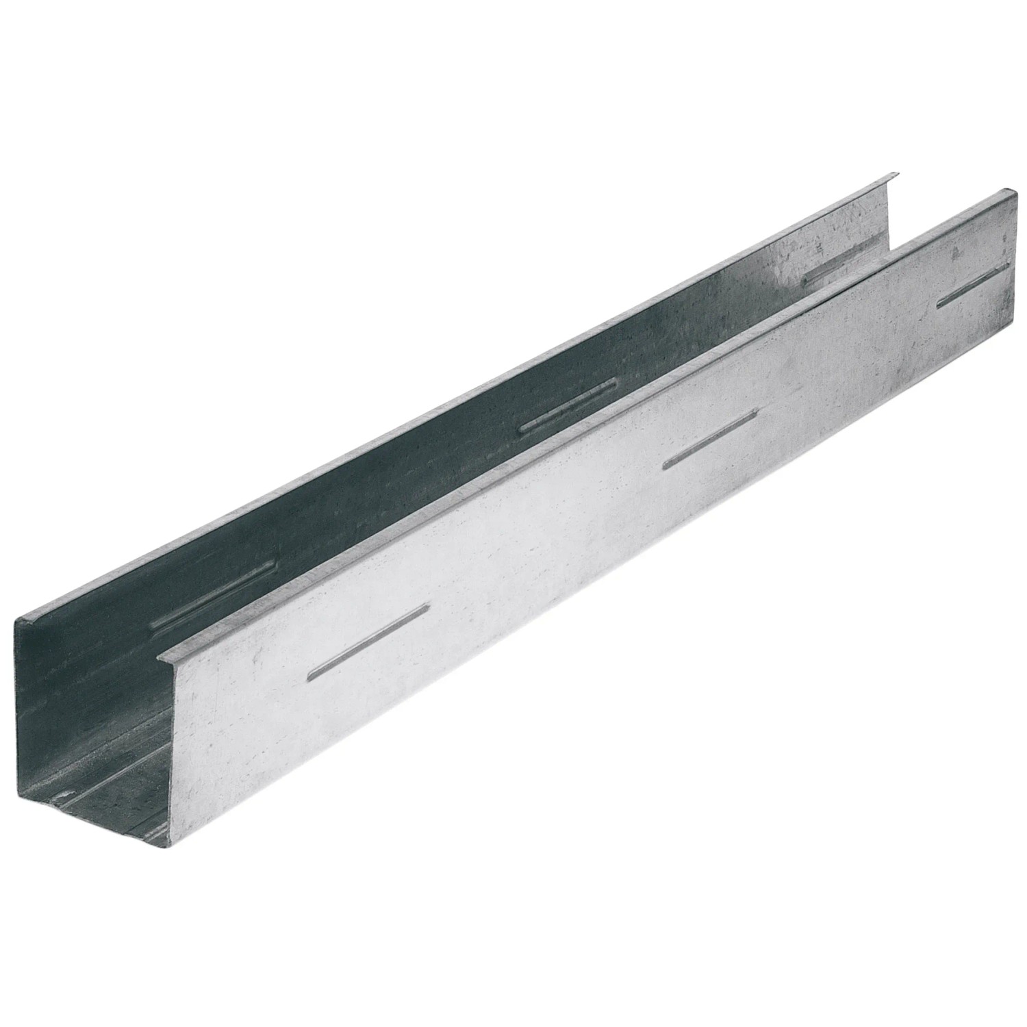 Knauf CW-Profil 50x50x0,6 mm, 2750 mm lang, für Ständerwerk, verzinkt mit H-förmiger Stanzung.