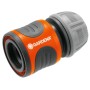 Gardena Schlauchstück für 13 mm (1/2) und 15 mm (5/8) Schläuche, orange/grau.