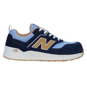 New Balance Sicherheitsschuhe Elite Lite S1 PL Blau-Coffee Gr. 45