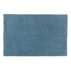 Schöner Wohnen Badteppich Bahamas, 67x110 cm, uni hellblau.