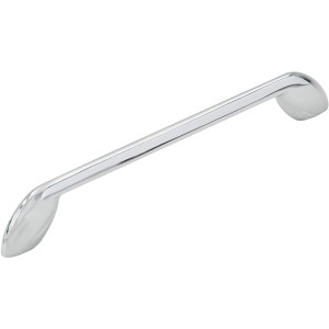 Siro Möbelgriff 2392, Chrom glänzend, Lochabstand 160mm, aus Metall.