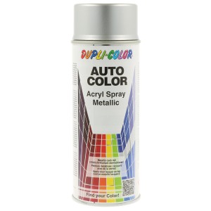 Dupli-Color Auto Color Lackspray, 400ml, Silber Metallic, für Lackreparatur und Karosserie.