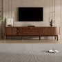 okwish Schrank mit Schubladen für Wohnzimmer 170x39.5x38cm Braun_2