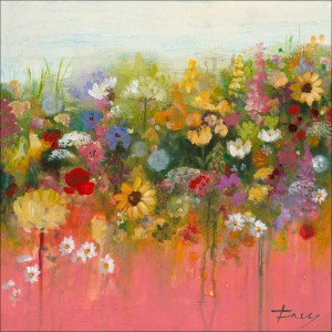 Leinwandbild Abstraction I 50 cm x 50 cm