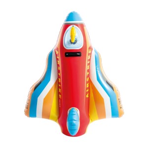 Intex Flugzeug Aufblasbar mit Wasserpistole Jet Fighter Ride-On Farbauswahl