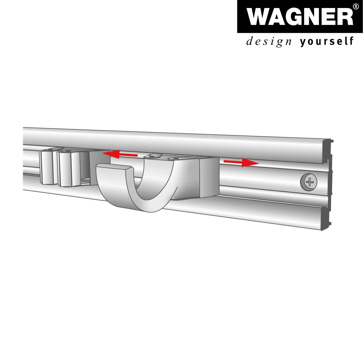 Wagner Haken Hooks4Tools Groß 90 mm x 52 mm x 37 mm Silber-Alu kaufen bei OBI