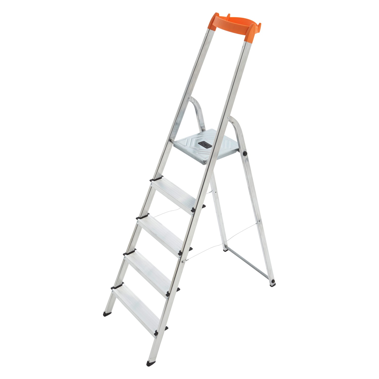 Hailo L58 AluSicherheitsStehleiter 5stufig kaufen bei OBI