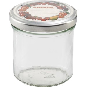 Leifheit Sturzglas 167ml, klares Glas mit Schraubdeckel für Marmelade und Co.