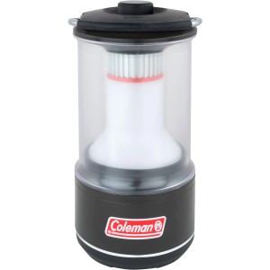 Coleman Camping Laterne 600L mit bruchsicherem Glas und BatteryGuard Technologie.