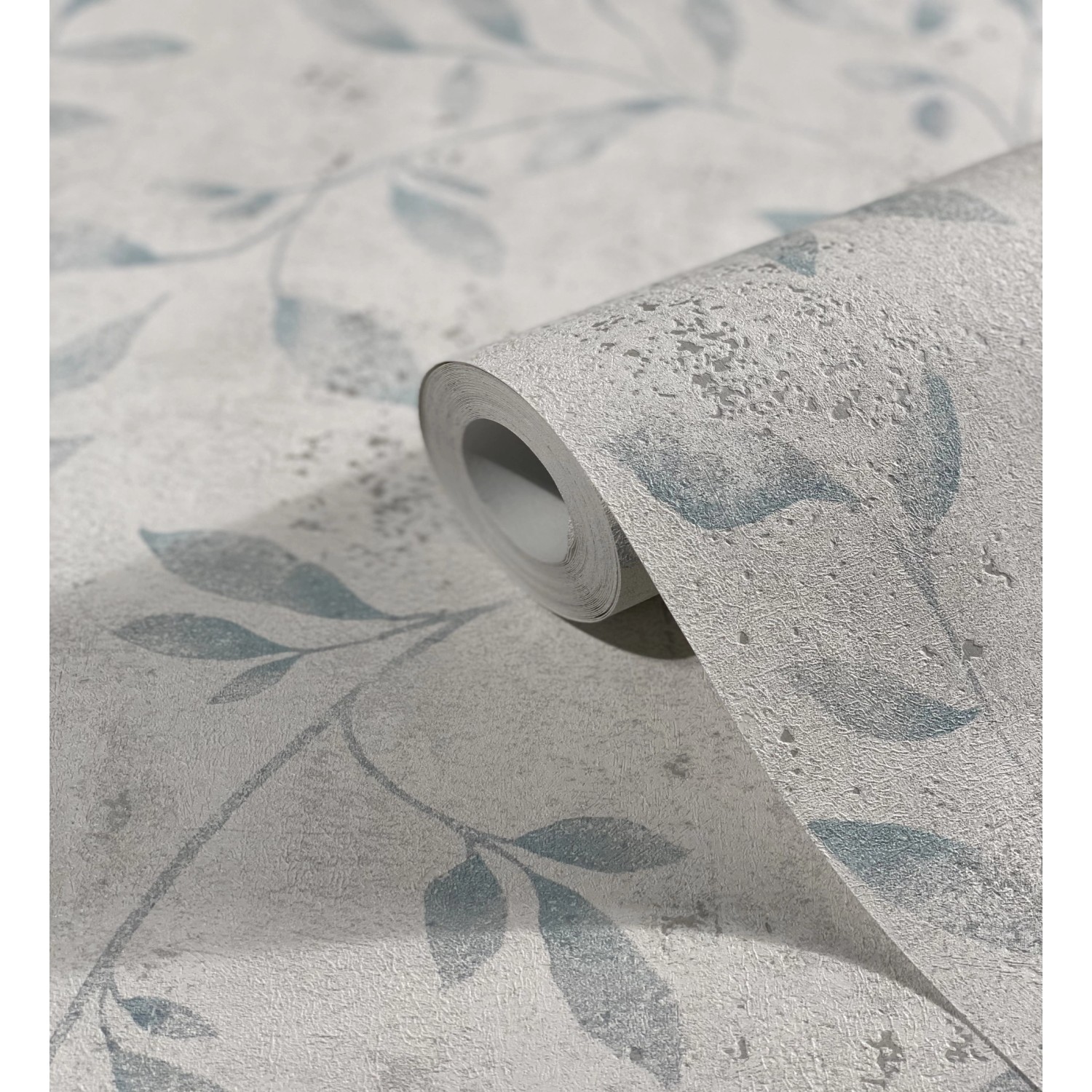 Marburg Vliestapete City Glam Floral in Greige, Rolle mit floralem Muster.