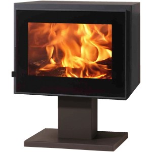 Panadero Kaminofen Stahl Schwarz 7 kW