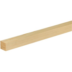 FN Neuhofer Flachleiste, Fichte/Kiefer, astrein, 28x28x1000mm, ideal für Bastelarbeiten.