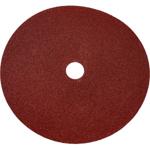 LUX Fiberscheibe, Ø 230 mm, Körnung 60 für Winkelschleifer zur Metallbearbeitung.