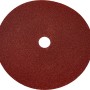 LUX Fiberscheibe, Ø 230 mm, Körnung 60 für Winkelschleifer zur Metallbearbeitung.