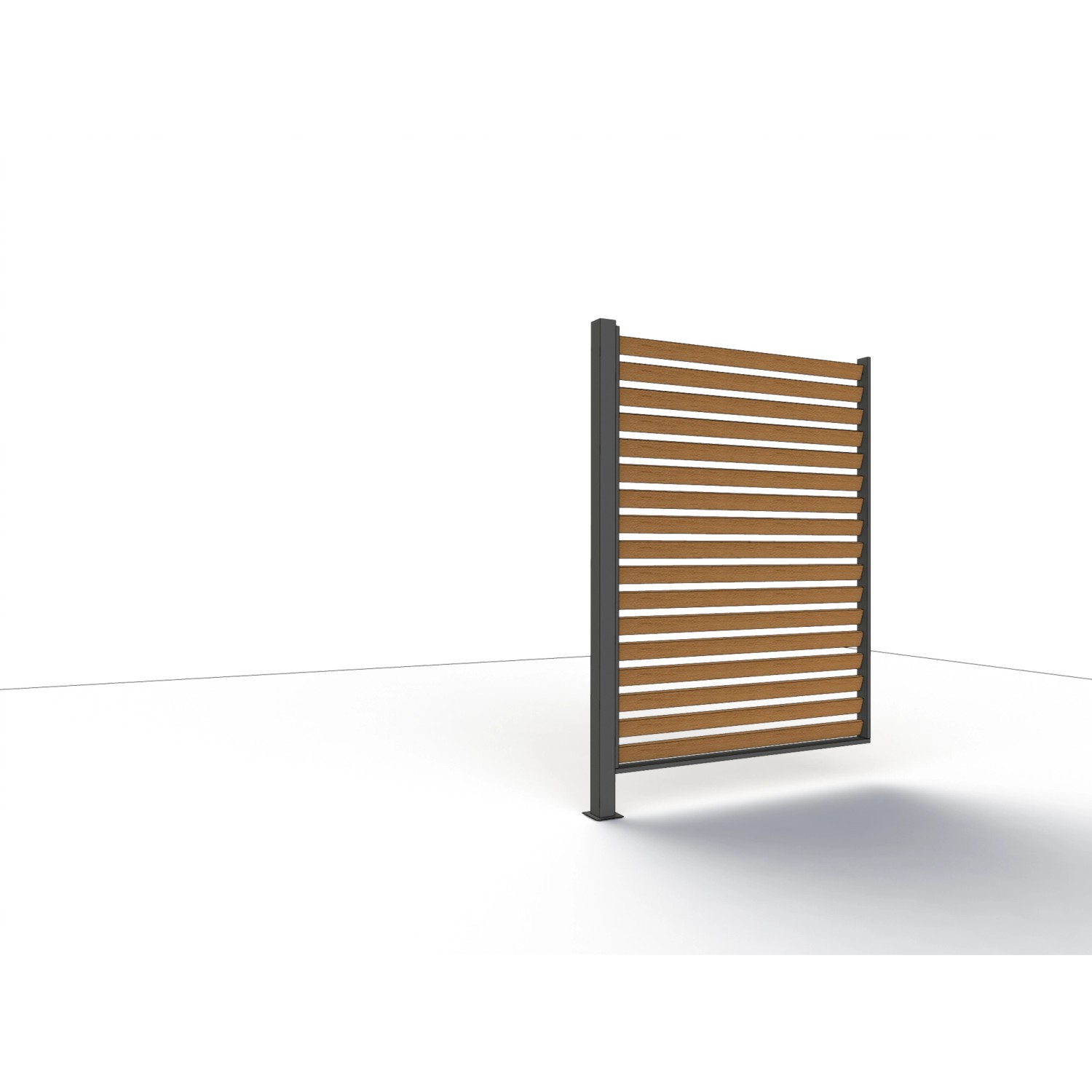 Siena Garden Sichtblende für Pergola, 150x210 cm, Holzoptik, Zubehör für Lauben & Pavillons.