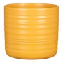 Scheurich Übertopf Cottage in Curcuma, Ø 12cm, gerippte Optik.